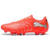 PUMA Scarpe da Calcio Unisex Future 9 Play FG/AG, Rosso Brillante, Bianco, Nero, Argento, Numero 40, Glowing Red PUMA White PUMA Black PUMA Silver, 40.5 EU