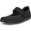 ECCO Scarpe Basse da Donna Soft 2.0 Mary-Jane, Nero, Taglia 38