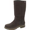 Panama Jack Bambina Igloo Stivali alti Donna, Grigio (Nobuck Gris/Grey), 36 EU