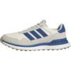adidas Men's S2G 26 Leather Spikeless Golf Chalk White/Dusky Petrol/Wonder Alumina 9.5 UK 44 EU