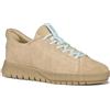Geox D FLEXTRIDE Plus C Sneaker, Cream/Crystal, 38 EU