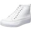 Andrea Conti Sneaker da Donna, Scarpe da Ginnastica, Infinity Blue Bianco, 37 EU