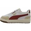 Puma Unisex Shuffle Downtown OgSneaker, Puma Bianco Bordeaux Rosso Puma Oro, 48.5 EU