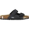 CMP ECO THALITHA WMN SLIPPER, Sandali a Ciabatta Donna, Nero, 41 EU