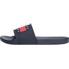 Tommy Jeans Tommy Jeans Pool Slide Ess Em0Em01191, Ciabatta, Uomo, Blu (Dark Night Navy), 40 EU