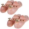 HIMRY® 2 Paia | TENDISCARPE Legno naturale, orma per scarpe, Unisex forme di scarpe, tendiscarpe in legno forma per Calzature 39 - Calzature 40, KXB6000-39-2P