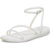 Crocs Sandali da donna Miami con cinturino alla caviglia, Gesso., 41/42 EU