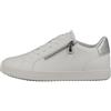 Geox D Blomiee A, Sneakers Donna, Bianco Optic White, 39 EU