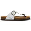 Dr. Scholl's Scholl Jackie, Sandali Donna, Infradito, Bianco, 40 EU