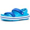 Crocs Crocband Cruiser Sandali, Venezian/Blue Bolt, 4 UK Bambino, Bullone Blu Veneziano, 19 EU