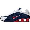 Nike Shox R4 Midnight Navy/Gym Red-White 39 EU