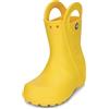 Crocs Unisex Bambino Handle It Rain Boot Kids Stivale, Yellow, 34/35 EU
