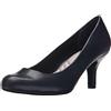 Easy Street Womens Passion Closed Toe Classic Pumps, New Navy, Size 8.0