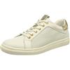 Andrea Conti 0821714, Scarpe da Ginnastica Donna, Bianco e Oro, 36 EU