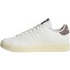 adidas Uomo Advantage Base 2.0 Shoes, Core White/Core Black/Trace Brown, 36 2/3 EU