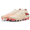 Puma Scarpa da Calcio Unisex Future 9 Match FG/AG, SUGARED Almond White-Ultra Red Black, Taglia 42