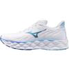 Mizuno Scarpe da Corsa Wave Sky 8 da Donna, Bianco-Marocchino Blu, 38 EU