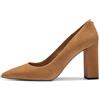 BOSS Janet_chpump90_SD, Pump Donna, Beige Medio, 42 EU