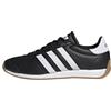 adidas Uomo Runvista Shoes, Core Black/Ftwr White/Gum 3, 40 2/3 EU
