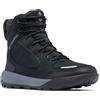 Columbia Portlander Boot Omni-Heat Infinity, Stivali da neve Uomo, Black/Ti Grey Steel , 40 EU