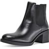 Geox D Serilda 60, Stivale alla Caviglia Donna, Nero, 39.5 EU