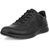 ECCO Irving Gore Shoes, Sneaker, Uomo, Nero, 41 EU