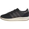 adidas Uomo Run 70S 2.0 Shoes, Core Black/Dark Brown/Wonder White, 43 1/3 EU