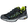 Brütting Expedition Scarpe da Nordic Walking Uomo, Nero (Lemon/Blue), 43 EU