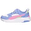 PUMA Trinity 2 LT AC+ PS Sneaker, White-Pink Shimmer-Intense Lavender, 10.5 UK Bambino, Puma Bianco Rosa Shimmer Intense Lavanda, 28.5 EU