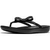 Fitflop Infradito da donna Iqushion Glitz-Bow, Nero, 40 EU