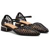 GIOSEPPO Ballerine con Cinturini E Tacco Pelle Fletcher