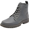 Calvin Klein Uomo Stivali Mezza Gamba Eva Laceup con Lacci, Grigio (Charcoal Grey), 44