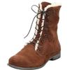 Think! Agrat Textilfutter, Stivaletto Donna, Cioccolato 3000, 39 EU
