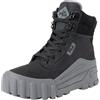 FILA Grungelution Mid Wmn, Stivali alla Moda Donna, Nero Scuro Shadow, 36 EU