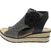Rieker Keilsandalette Sandali con zeppa Donna