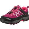 CMP Kids Rigel Low Trekking Shoes Wp, Scarpe da trekking Unisex - Bambini e ragazzi, Berry-Pink Fluo, 32 EU