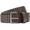 LIEBESKIND BERLIN Pelle cintura Leather Belt W105 Stone marrone scuro