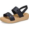 Crocs Brookie Sandal K, anacardi nero, 36 EU