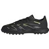 Adidas Unisex - Bambini Predator League Turf Football Boots Kids, Core Black/Carbon/Lucid Lemon, 28 EU