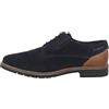 Bugatti Scarpe Basse da Uomo 311-a9e08 con Lacci, Blu Scuro, 46 EU