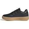 adidas Courtblock Shoes, Scarpe da Ginnastica Donna, Nucleo Nero Nero Grigio Five, 40 EU