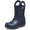 Crocs Handle It Rain Boot K, Stivali Unisex - Bambini e Ragazzi, Navy, 28/29 EU