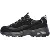 Skechers D'lites Biggest Fan, Sneaker Donna, Black Trubuck Mesh Trim, 40 EU