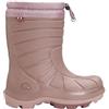 Viking Extreme Warm, Stivali da neve Unisex - Bambini e ragazzi, Multicolore Dusty Pink Antiquerose, 35 EU