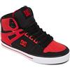 DC Shoes Pure, Scarpe da Ginnastica Uomo, Fiery Red/White/Black, 38 EU