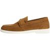 Tommy Hilfiger Uomo Mocassini Light Flag Hardware in Pelle Scamosciata, Marrone (Coconut Grove), 44