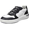 Geox D Dalyla A, Scarpe da ginnastica Donna, Bianco/Nero (White/Black II), 39 EU