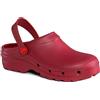 REPOSA Zoccoli Sanitari Donna Uomo Light Shock, Zoccolo Sanitario Professionale in Gomma Antiscivolo SRC, Laccetto Ribaltabile, Suola Antibatterica e Plantare Anatomico, Antistatico Ultraleggero