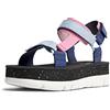 Camper Oruga Up K201037, Sandali con zeppa Donna, Multicolore 031, 37 EU