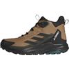 adidas Uomo Terrex Anylander Mid Rain.Rdy Hiking Shoes, Cardboard/Core Black/Shadow Olive, 38 2/3 EU